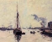 尤金 布丹 : Port Scene